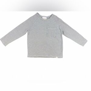 ME & HENRY Boys Long Sleeve Mini Stripe Pocket Tee - 2-3 Years